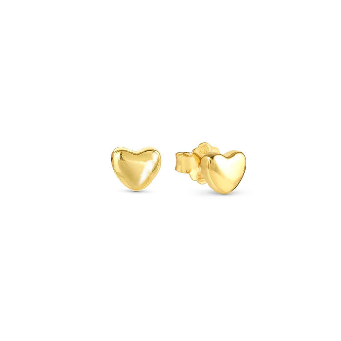 Nomination Armonica Heart Gold Earrings