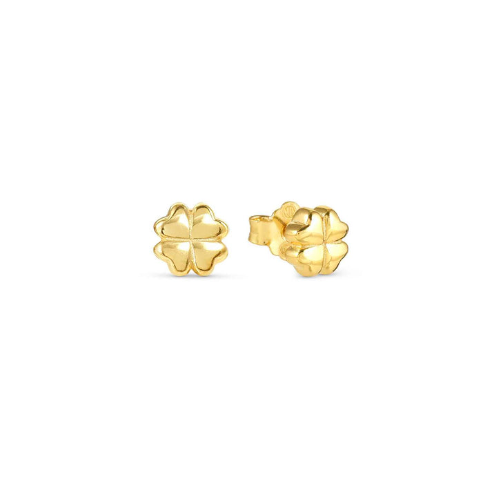 Nomination Armonica Four Leaf Clover Gold Earrings