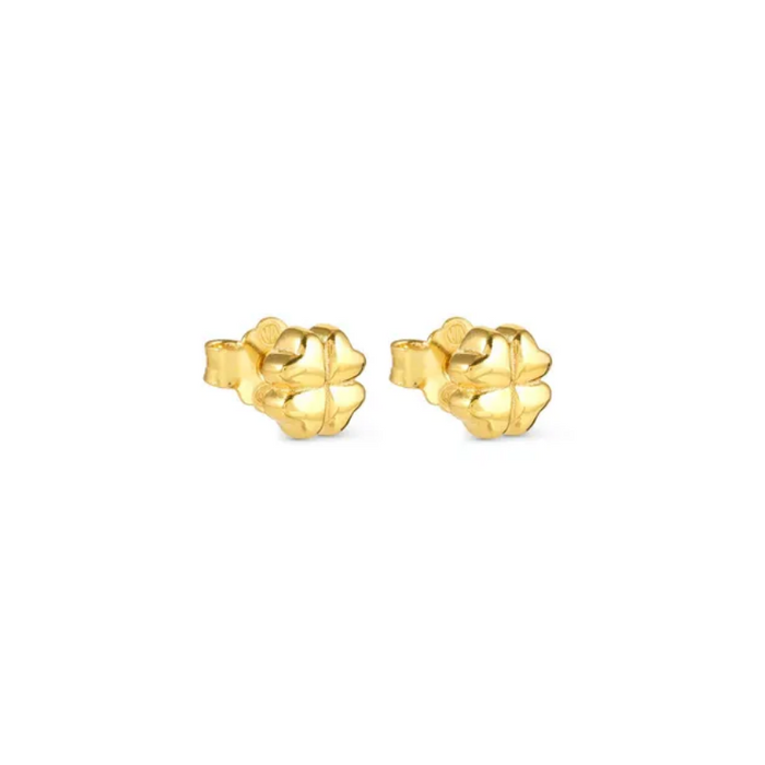 Nomination Armonica Four Leaf Clover Gold Earrings