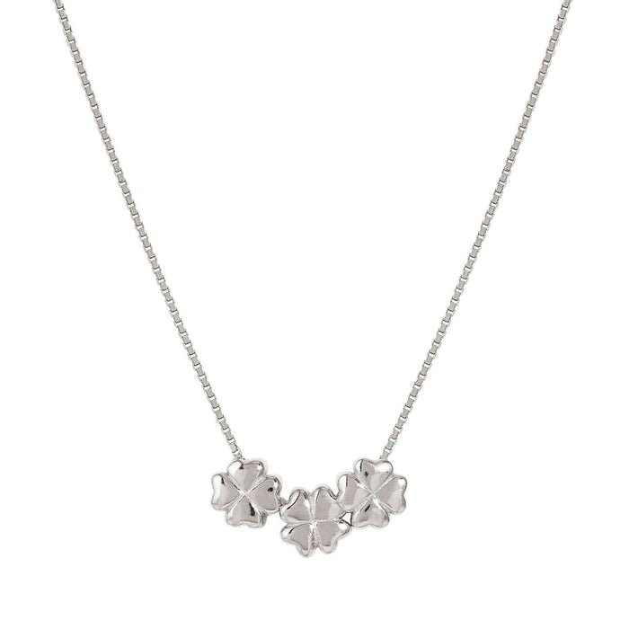 Nomination Armonica Three Four Leaf Clovers Necklace