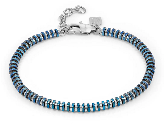 Nomination B-Yond PVD Blue Coloured Details Bracelet — Maple Gifts