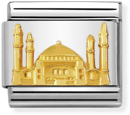 Nomination Classic Gold Travel Sofia Museum Charm