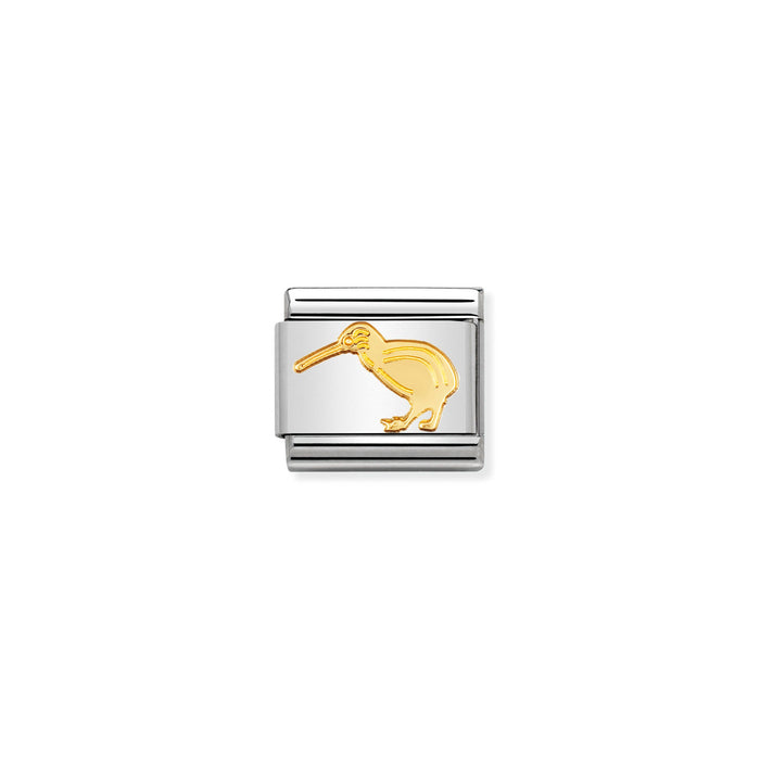Nomination Classic Gold Animals Kiwi Charm