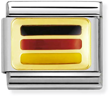 Nomination Classic Gold Europe Flag Germany Charm
