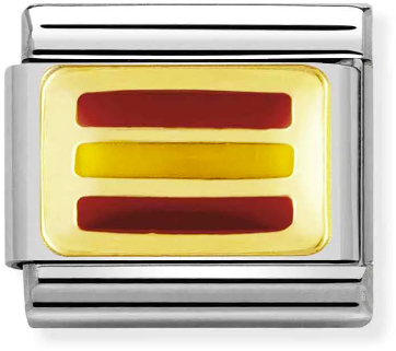 Nomination Classic Gold Europe Flag Spain Charm