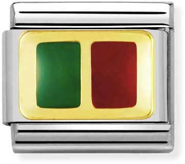 Nomination Classic Gold Europe Flag Portugal Charm