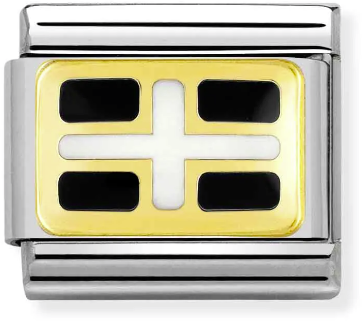 Nomination Classic Gold Europe Flag Cornish Charm