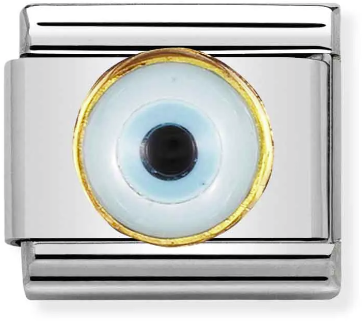 Nomination Classic Gold Symbols Greek Eye Charm