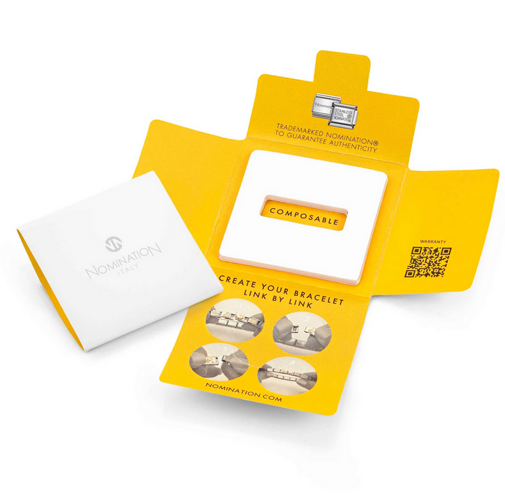 Nomination Classic Gold Symbols Camper Van Charm