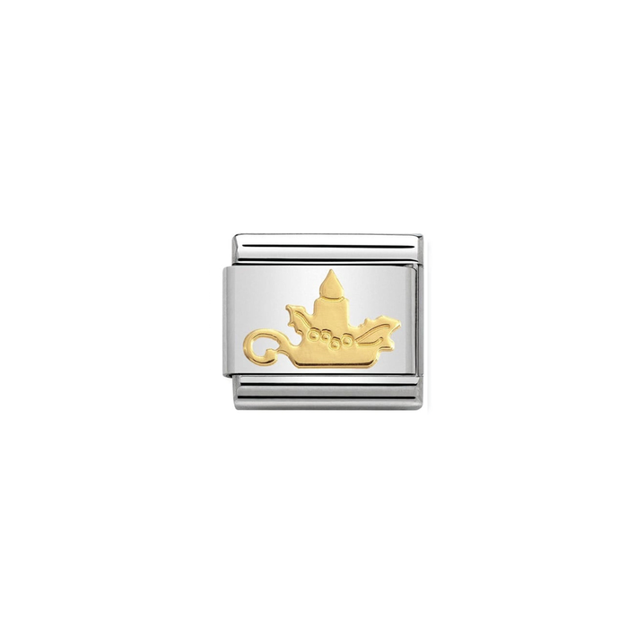 Nomination Classic Gold Christmas Candle Christmas Charm