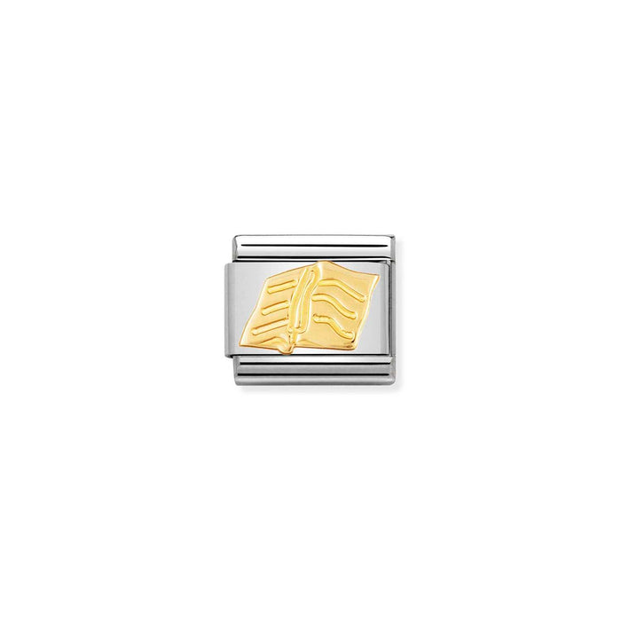 Nomination Classic Gold Daily Life Book Charm