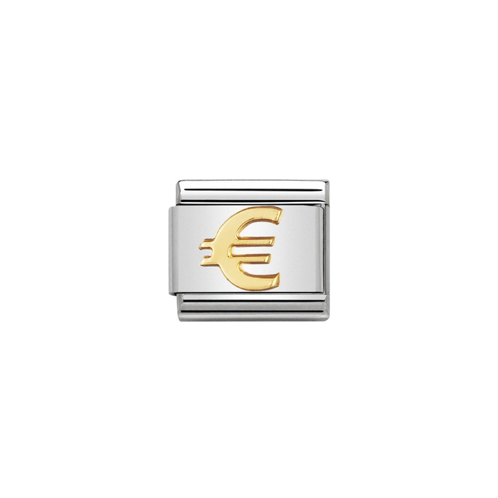 Nomination Classic Gold Daily Life Euro Charm