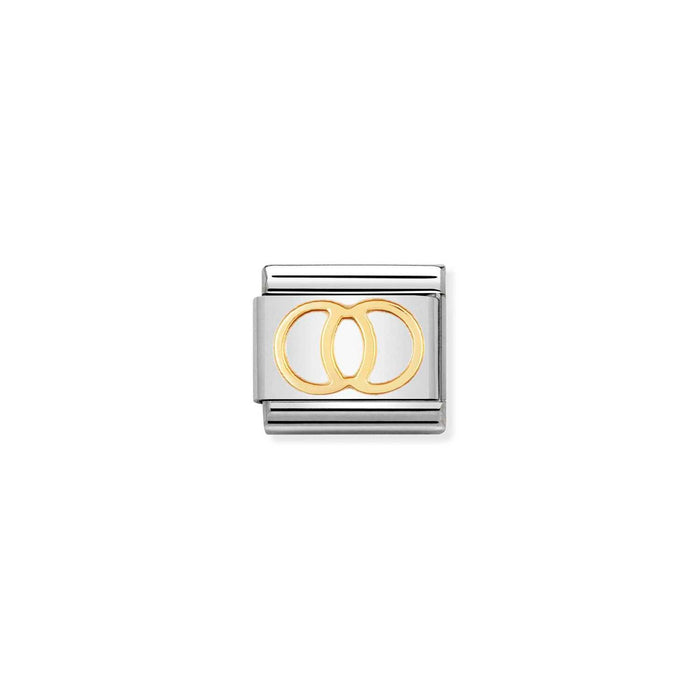 Nomination Classic Gold Daily Life Wedding Rings Charm