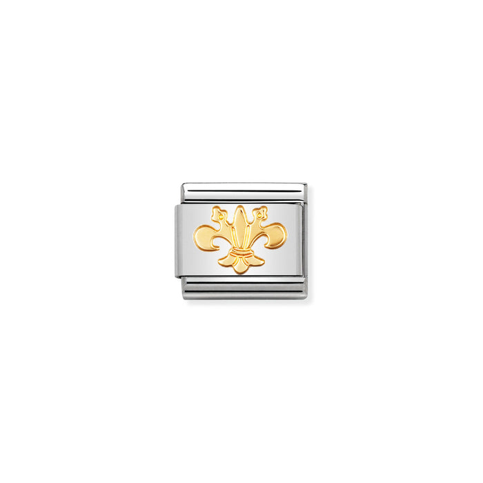 Nomination Classic Gold Fun Lily Of Florence Charm