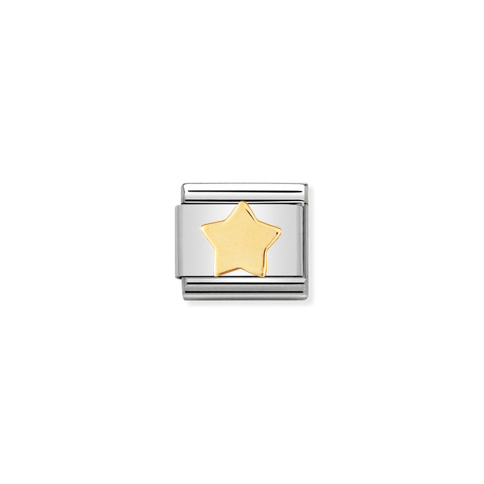 Nomination Classic Gold Fun Star Charm