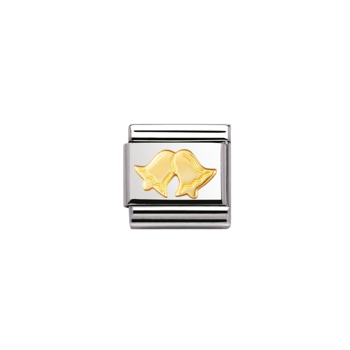 Nomination Classic Gold Music Bells Charm