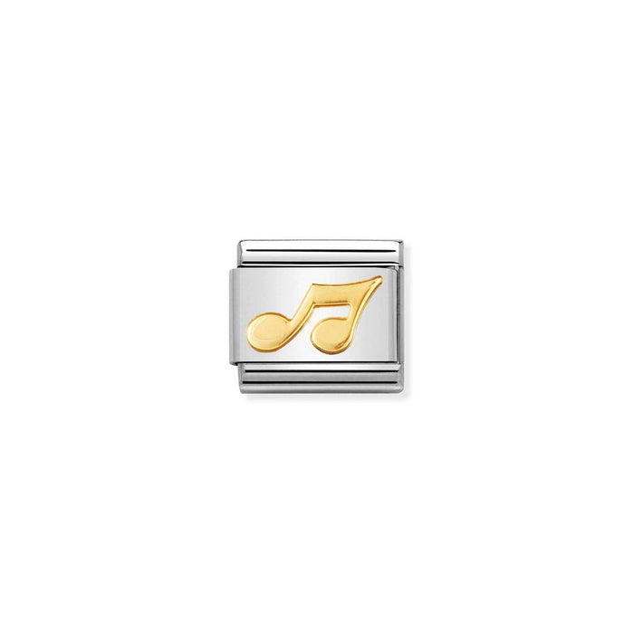 Nomination Classic Gold Music Note Charm