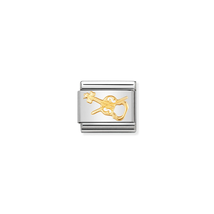 Nomination Classic Gold Music Violin Charm
