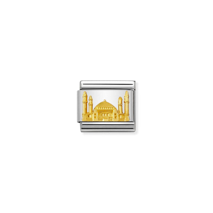 Nomination Classic Gold Travel Sofia Museum Charm