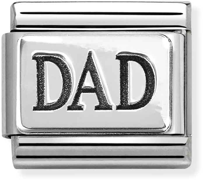 Nomination Classic Silver Dad Charm