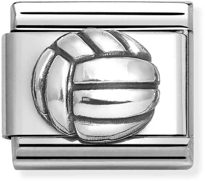 Nomination Classic Silver Volley Ball Charm