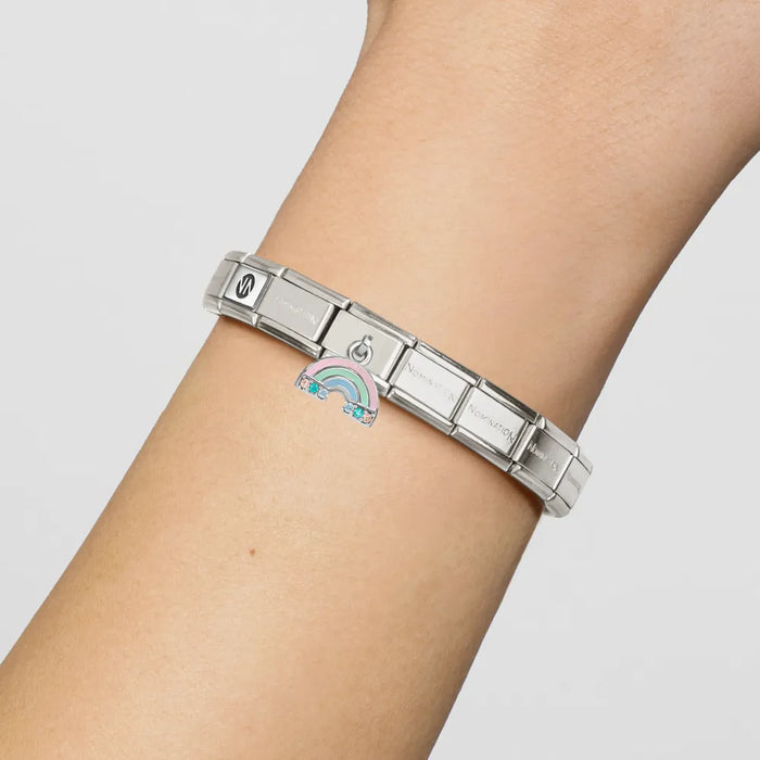 Nomination Classic Rainbow Silver Charm