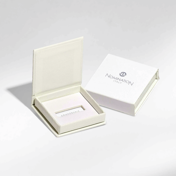 Nomination Classic Rose Gold Plates Princess Pink Crown Charm