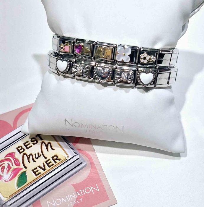 Nomination Classic Silver Heart With Gran Charm