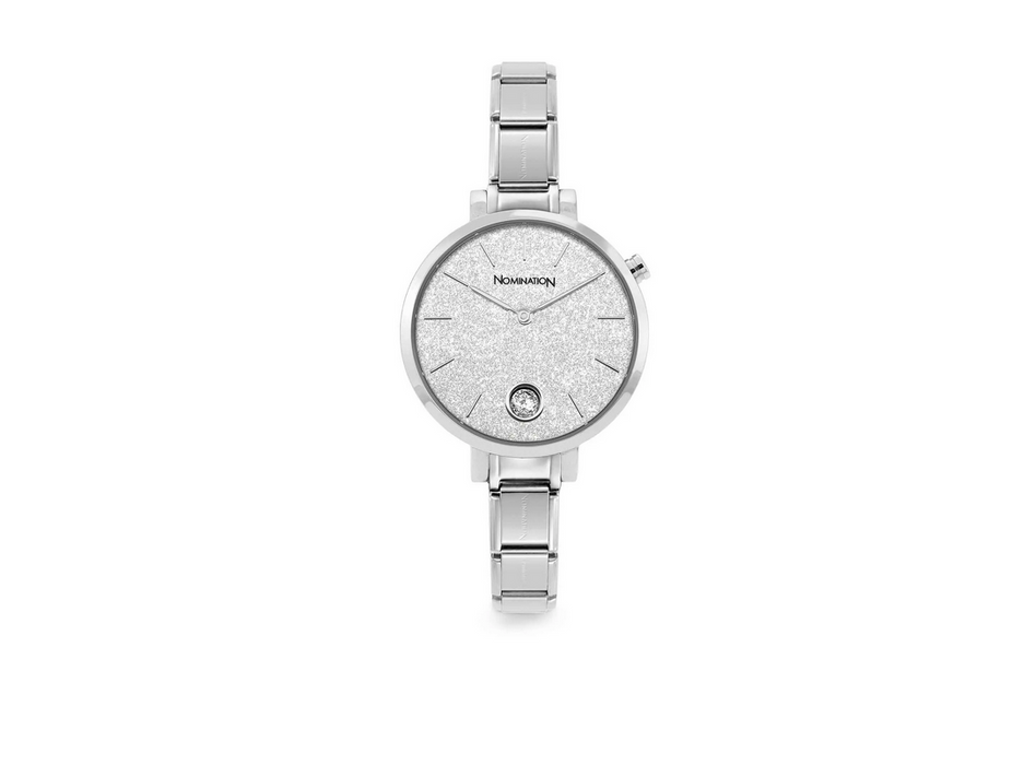 Nomination Composable Classic With Cubic Zirconia Glitter Watch