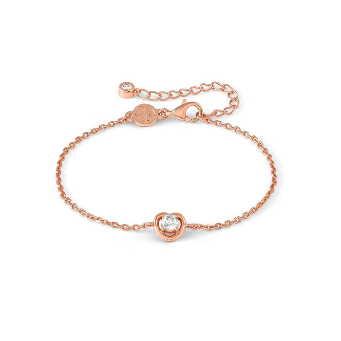 Nomination CosmicLove Heart With Cubic Zirconia Rose Gold Bracelet