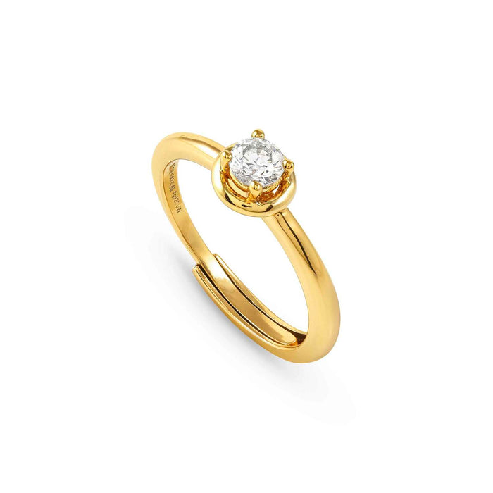 Nomination CosmicLove Circle With Cubic Zirconia Gold Ring