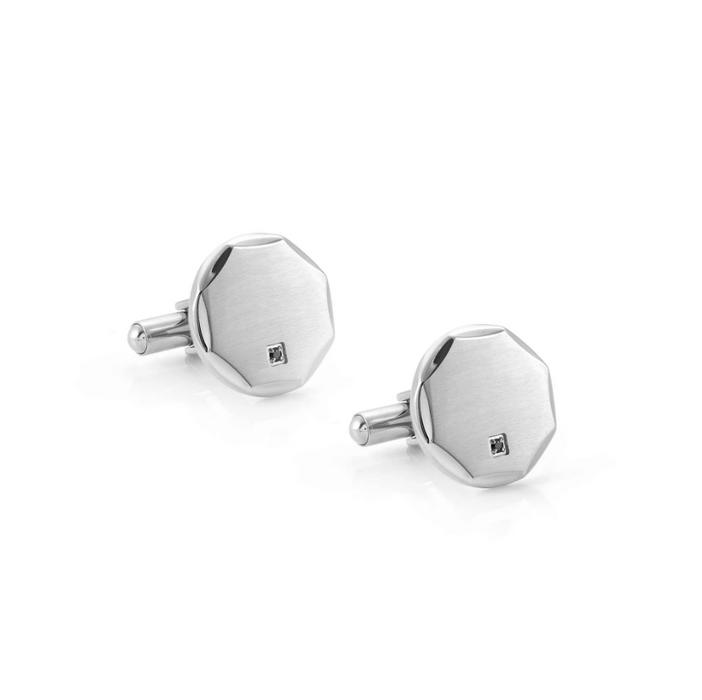 Nomination Strong Cufflinks With Diamond
