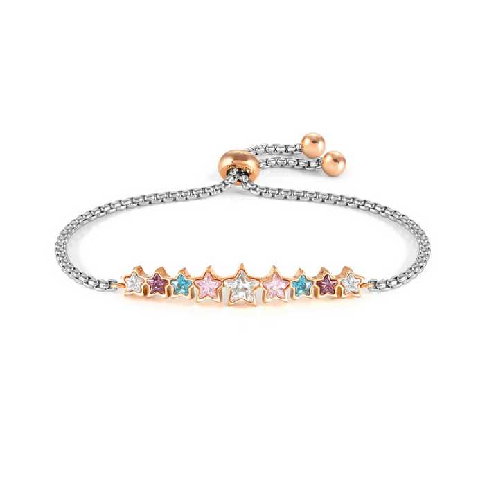 Nomination Milleluci Multicoloured Star Crystals Bracelet