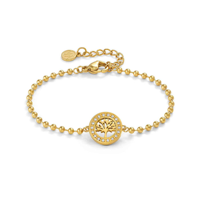 Nomination Soffio D’Amore Tree Of Life With Cubic Zirconia Gold Bracelet