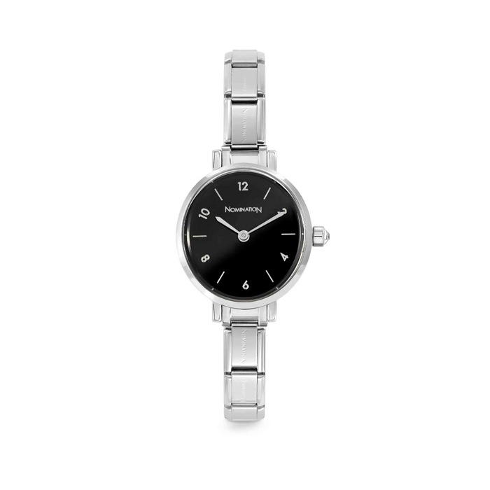 Nomination Composable Classic Midnight Black Oval Dial Paris Watch