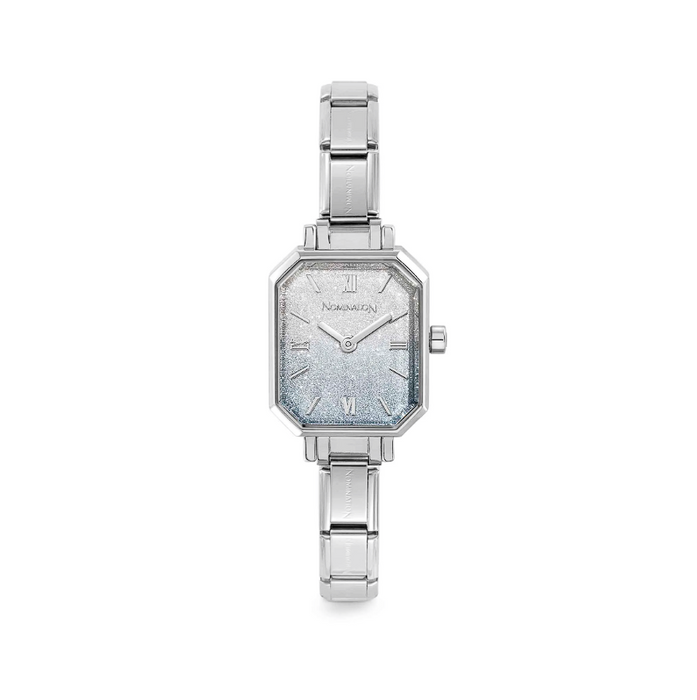 Nomination Composable Classic Paris Rectangular Steel Watch