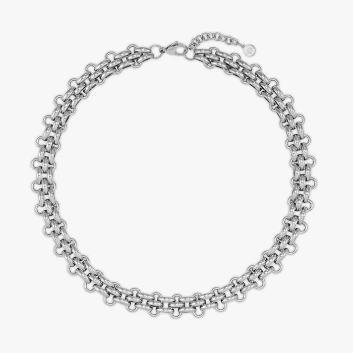 Nomination Wear & Style Double Chain Silver Necklace