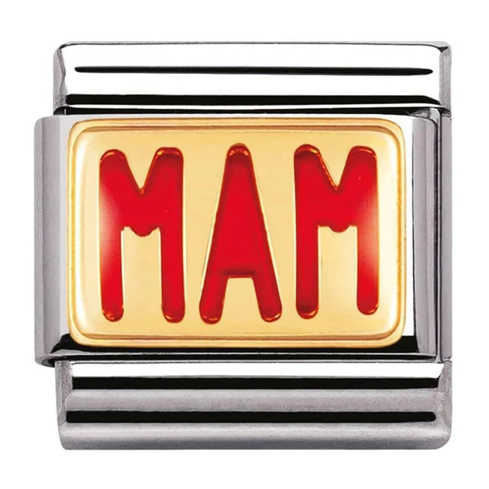 Nomination Classic Gold Messages Mam Charm