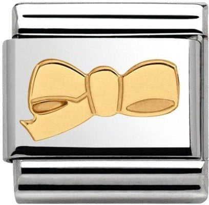 Nomination Classic Gold Daily Life Hair Bow Charm