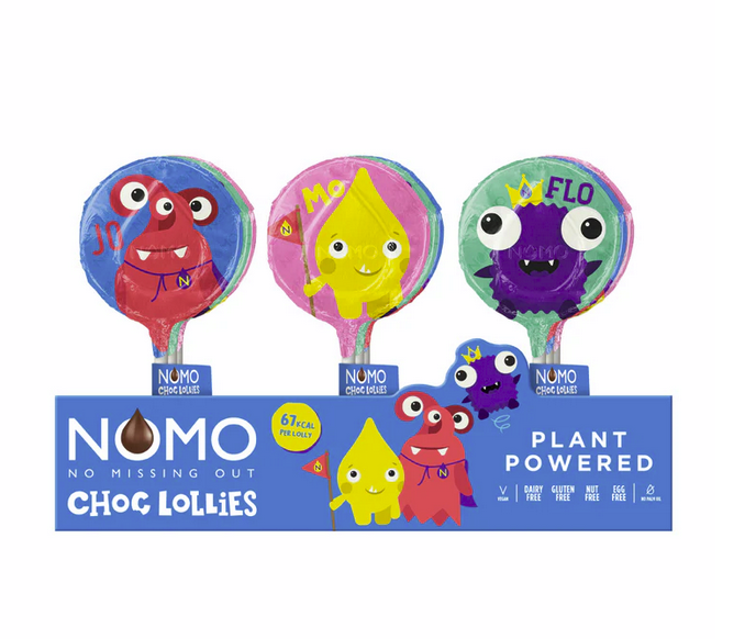 Nomo Creamy Chocolate Halloween 3 Pack Of Lollies — Maple Gifts
