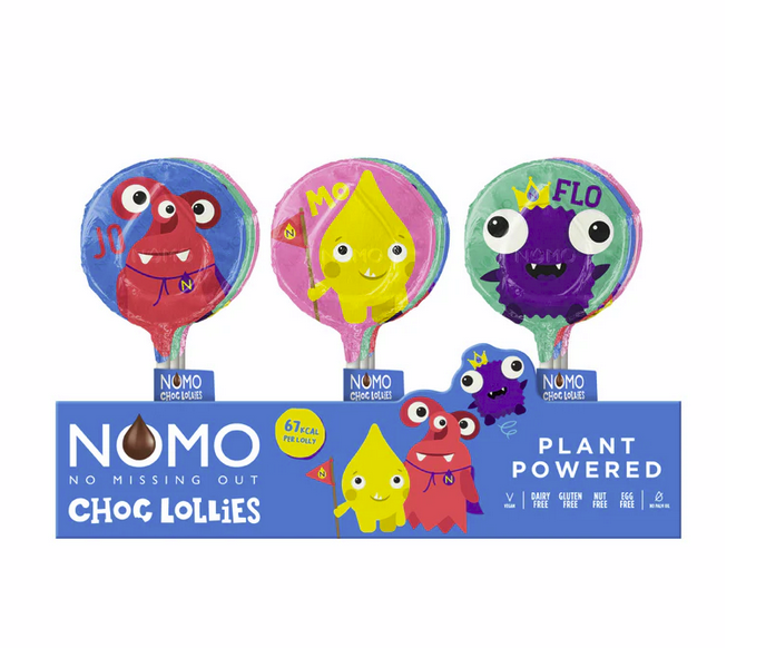 Nomo Creamy Chocolate Halloween 3 Pack Of Lollies