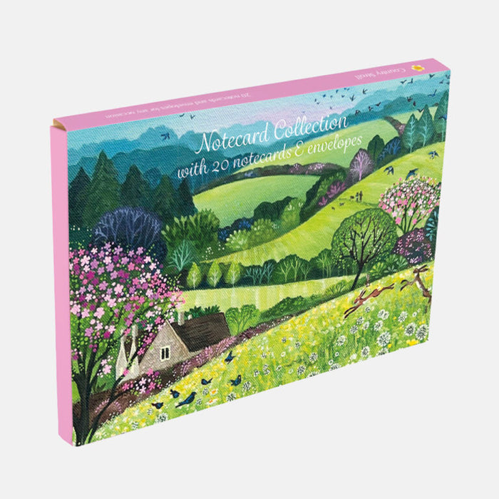 The Gifted Stationery Company Notecard Collection Country Stroll