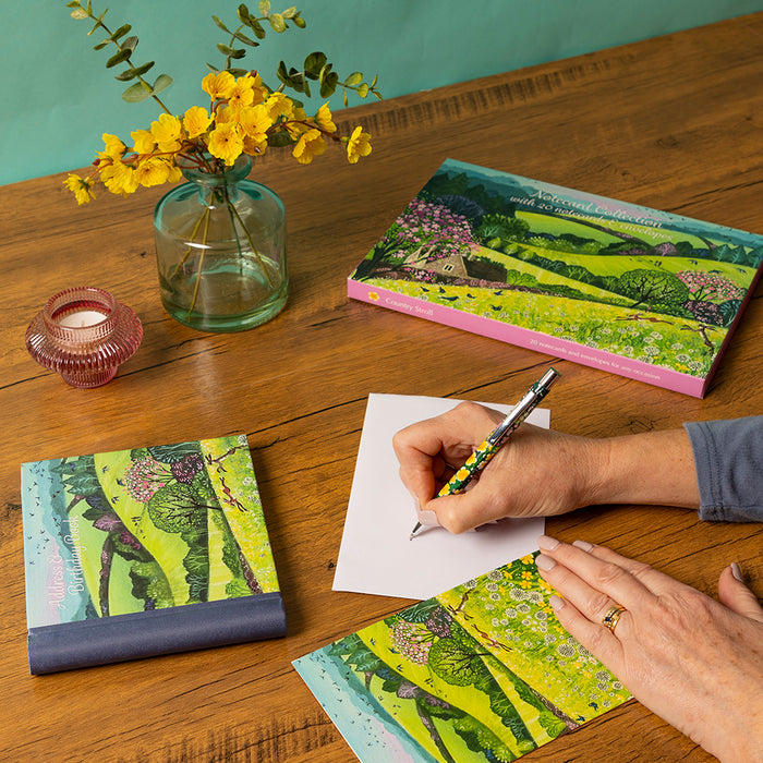 The Gifted Stationery Company Notecard Collection Country Stroll
