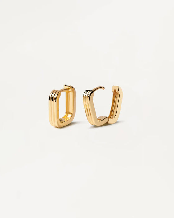 PDPAOLA Nova Earrings Gold