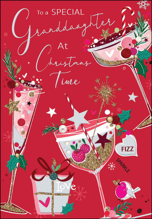 Jonny Javelin 'Granddaughter Cocktails' Christmas Card