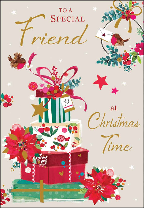 Jonny Javelin 'Special Friend Presents' Christmas Card