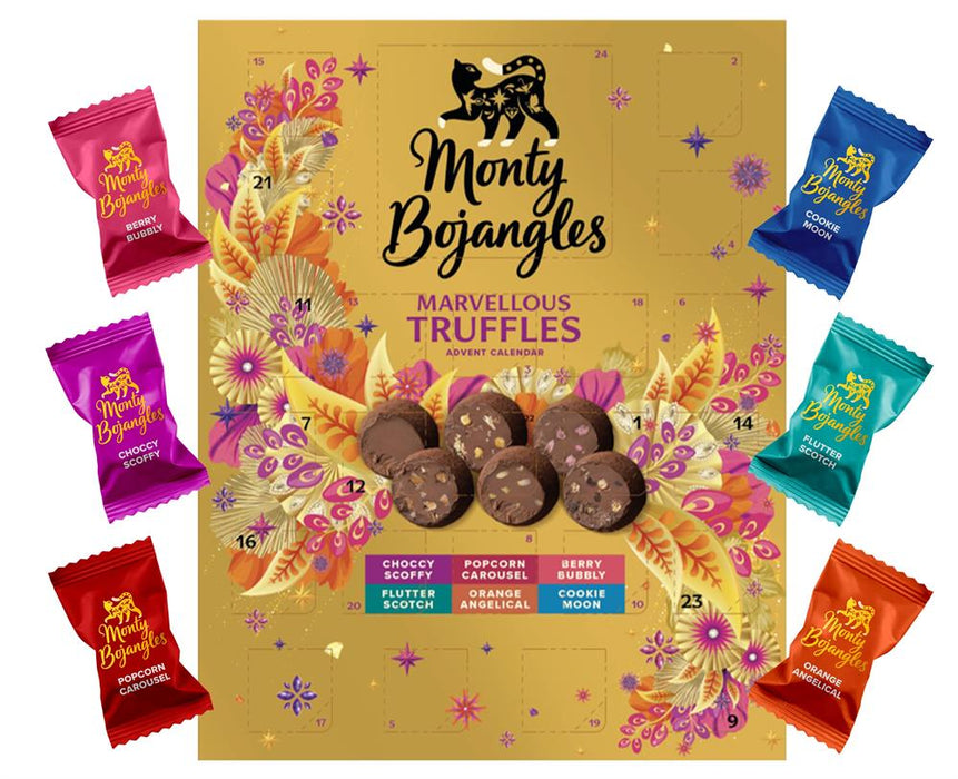 Monty Bojangles Marvellous Gold Advent Calendar
