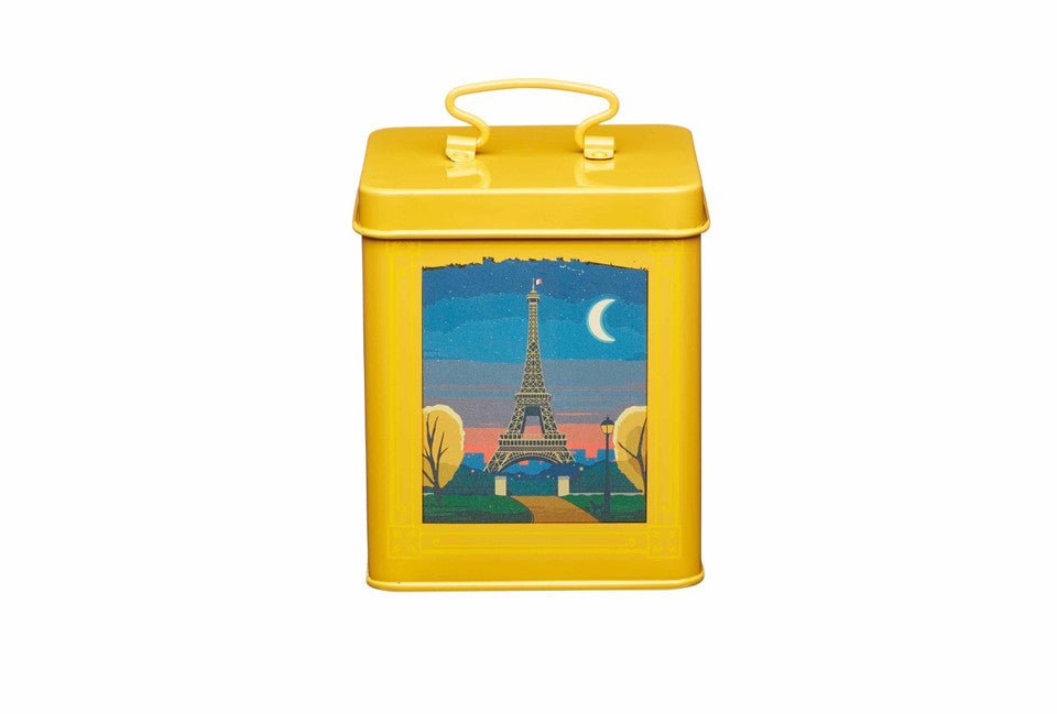 KitchenCraft World of Flavours Storage Canister Yellow