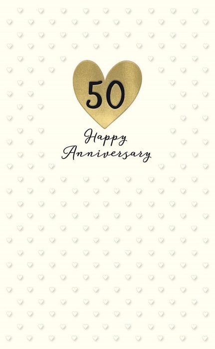 ICG '50 Happy Anniversary' Anniversary Card
