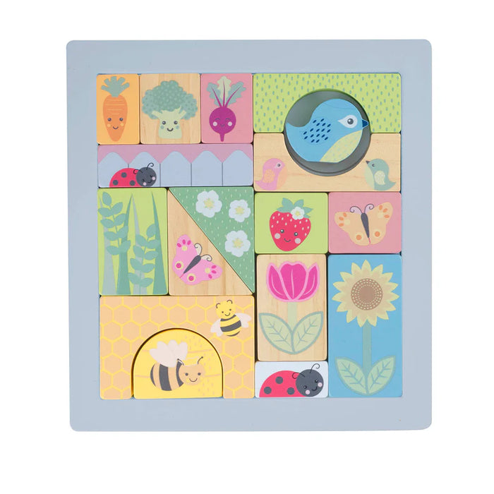 Orange Tree Spring Garden Block Puzzle